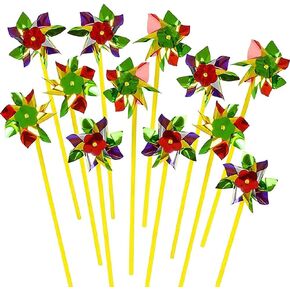 ArtCreativity 36 Pack of Pinwheels - ألوان متنوعة - Pinwheel for Yard and Garden ، لعبة الكرنفال الممتعة و Pinwheel Favor - فكرة هدية مذهلة للبنين والبنات الأعمار 3+