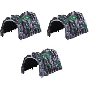 3Pcs Train Tunnel Scale Track Model Train Scenery Train Track Plastic Railway Track Tunnel Model Railway Expansion Accessories Toys Woodland Scenics Craft Train Table