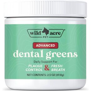 Dental Powder for Dogs - Dog Breath Freshener Dental Powder for Teeth Cleaning Plaque Off, Dental Care for Dogs, Tartar Remover for Teeth - Fresh Breath Probiotics