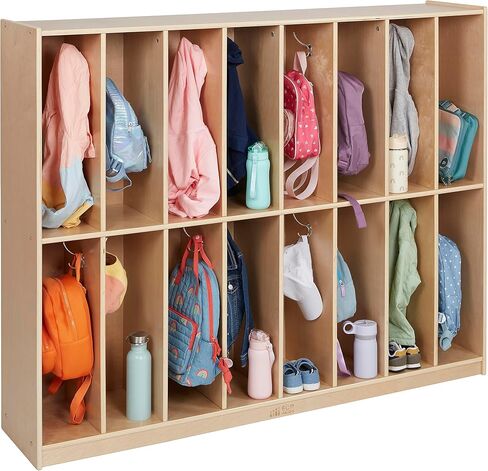 ECR4KIDS SOLER 16 قسم ، أثاث الفصول الدراسية ، طبيعي in Kuwait