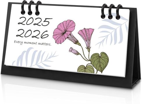 التقويم المكتبي الصغير 2025-2026 ، التقويم الجمالي 2025 - 6.8 "× 3.7" - يمتد من يناير 2025 حتى ديسمبر 2026 ، 24 شهر in Kuwait