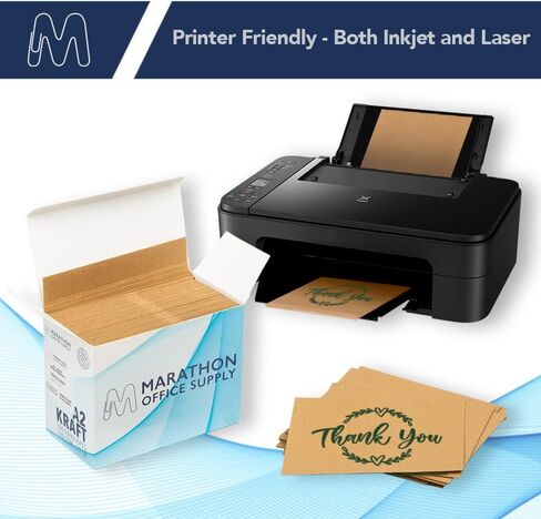 MOS A9 Invitation Envelopes – 5-3/4" x 8-3/4" Kraft Mailing Envelopes Self Seal (100 Count) – 120GSM/ 32LB Bond Heavy Duty – For Greeting Cards, Card Making, RSVP Cards, Wedding Invites in Kuwait