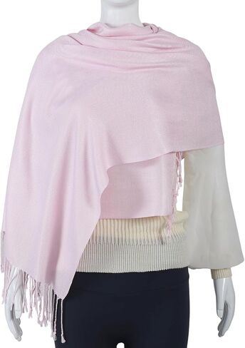 Pashmina Feel Shawl Wraps for Women Evening Dresses and Wedding Cover Up Formal Soft Silky Rave Scarf Elegant in Saudi Arabia