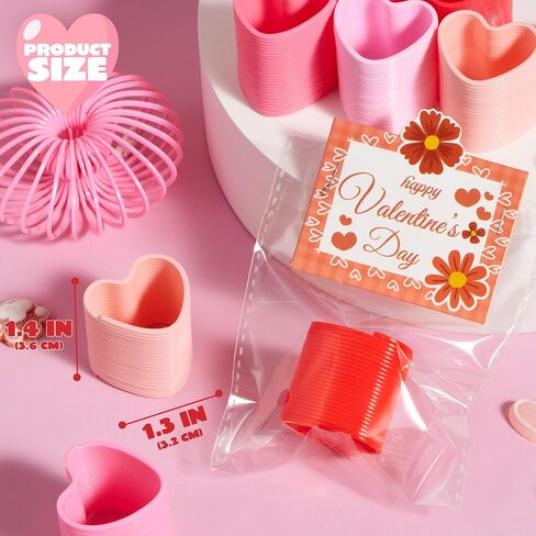حزم Joyin 30 حزم حفل عيد الحب ، وألعاب Coil Coil Coil Coil متعددة الألوان ، وجوائز مدرسية وحشائش Goodie Bag ، وألعاب تململ الإجهاد لتبادل الفصل الدراسي للأطفال in Kuwait