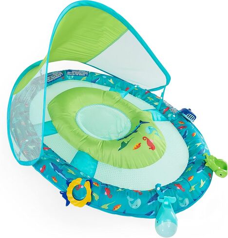 Swimways Sun Canopy Inflatable Infant Spring Float - Splash N Play in Saudi Arabia