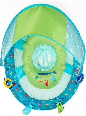 Swimways Sun Canopy Inflatable Infant Spring Float - Splash N Play in Saudi Arabia