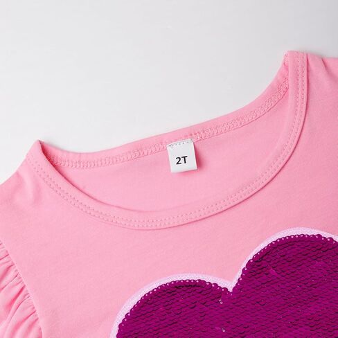 مجموعة تنورة للفتيات مكونة من قطعتين ملابس صيفية للأطفال الصغار بأكمام مكشكشة وتي شيرت وعقدة على شكل فيونكة وتنورة توتو مجموعة ملابس in Kuwait