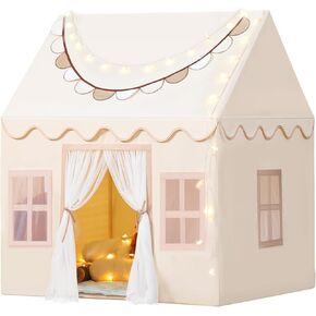 Wilwolfer Play Tent for Kids Indoor - Kids Play Tent Indoor Choiders يلعبون خيمة كبيرة لخيمة طفل صغير للأطفال.