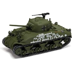 Corgi Diecast M4A1 Sherman 'Beutepanzer' Tank 1:50 Military Legends WWII Miliary Tank Display Model CC51032
