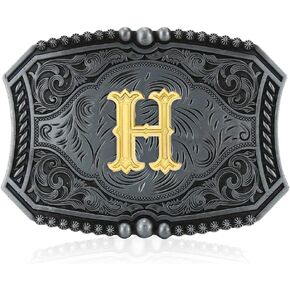 JMM Belt Boxle للرجال والنساء ، قم بترقية أحرف حزام الغربية على أحرف ABCDEFG إلى Y-Cowboy Rodeo حزام
