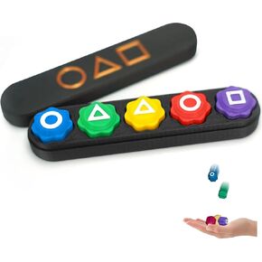 BlockPro Gonggi Game Pack, Squid Gonggi Korean Game, Gonggi Stones Dice Konggi Korean Jacks, Korean Traditional Gong Gi Game Play