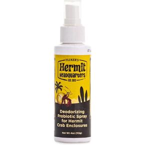Fluker's Deodorizing Probiotic Spray for Hermit Crab Enclosures, 4 oz