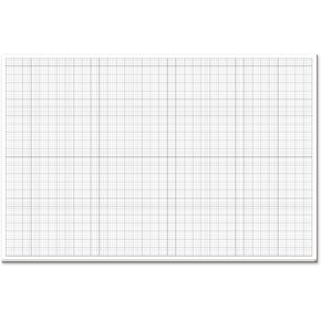 Graph Paper Pad - 30 Sheets/60 Pages, 24" x 36" Large Graph Paper 1" and 1/4" Ruled Grid Paper for Engineer Architect Designer Mathematician Draftsmen Sketch House Commercial Building Plan Drafting