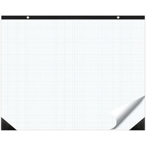 gisgfim Large Engineering Graph Paper 22x17 in Sturdy Graph Desk Pad 1/4 in Quad Grid Blueprint Paper Giant Drafting Pad Sketching Graph Paper for Engineer Architect Designer Mathematician Draftsman