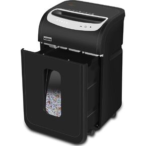 Paper Shredder for Home Office Heavy Duty,VidaTeco 25-Sheet Cross Cut Paper Shredder for Home Office,Document Shredding Machine with 58dB,Shred CD/Card with 7.9-Gal Bin,AUTO Jam Proof