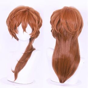 Chuya Nakahara Chuuya Cosplay Wig Heat Resistant Synthetic Hair Anime Wigs