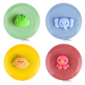 ASTARON 4 Pcs Soft Measuring Tape for Body Measurements Retractable，Cute Tape Measures Tailor Measuring Tape for Sewing 60 in / 1.5 M Tailors Measure Tape with Fractions Measure Ruler for Sewing