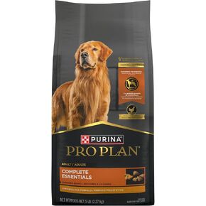 Purina Pro Plan Complete Essentials Shredded Blend Chicken and Rice Dog Food Dry Formula with Probiotics for Dogs - 5 lb.
