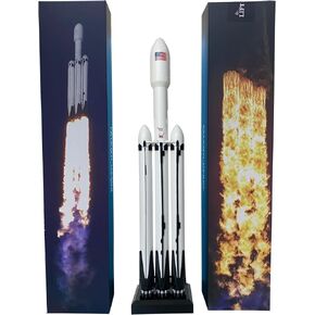 wltk Space X Falcon Heavy 1/233 Diecast Rocket Model
