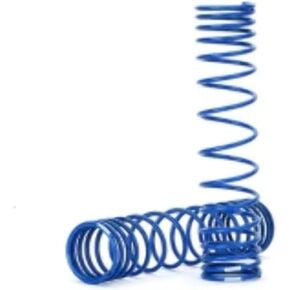 Traxxas 8445A GTR Rear Shock Springs Progressive, Blue