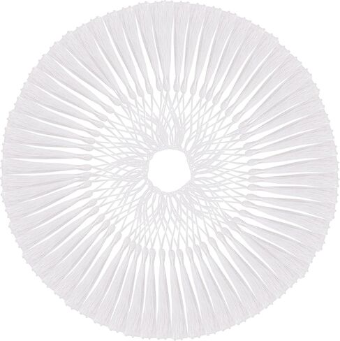 Mandala Crafts Orange Bookmark Tassels Bulk Small Tassels for Crafts - Orange Tassels for Bookmarks - 100 Silky Craft Tassels Mini Tassels for Jewelry Making in Kuwait