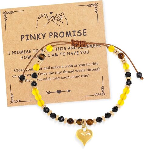 Valentines Day Heart Charm Bracelets for Women, Boho Handmade Adjustable Stackable Couple Bracelet Outfit Accessories Jewelry Gift. in Kuwait