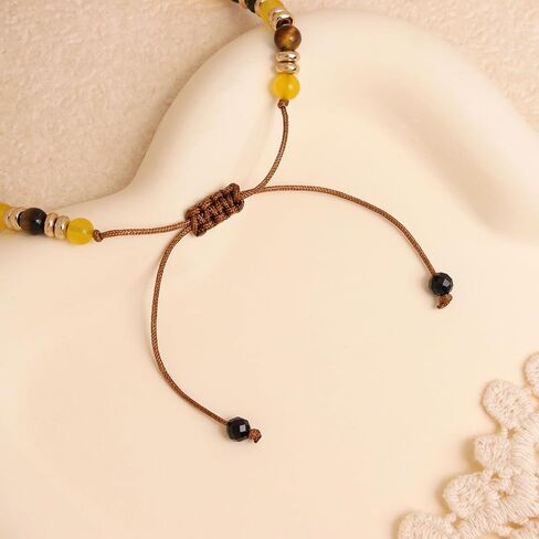 Valentines Day Heart Charm Bracelets for Women, Boho Handmade Adjustable Stackable Couple Bracelet Outfit Accessories Jewelry Gift. in Kuwait