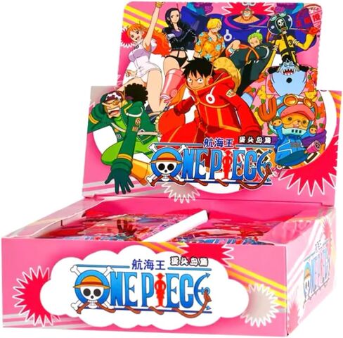 بطاقات تداول أنيمي: قطعة واحدة من Egghead Island 5 Booster Packs 25 بطاقة إجمالية مرخصة من CCG in Kuwait
