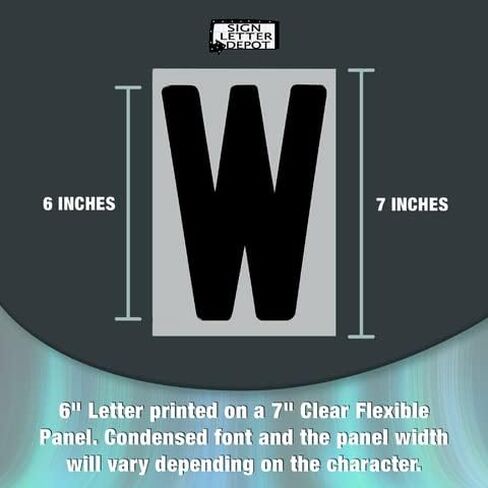 Changeable Outdoor Sign Letters 6" Portable Flex Letters 279 Count Helvetica Font 7" Panel in Saudi Arabia