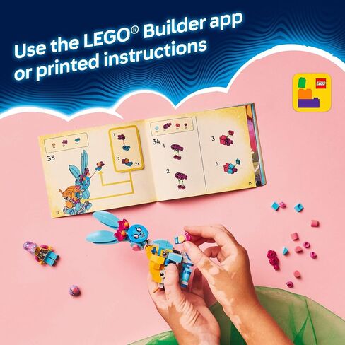 LEGO DREAMZzz Bunchu's Creative Animal Adventures - Fantasy Bunny Toy for Kids, Boys and Girls, Ages 7+ - 20 Building Options - Building Set with Izzie Minifigure - Gift Idea for Birthdays - 71488 in Saudi Arabia