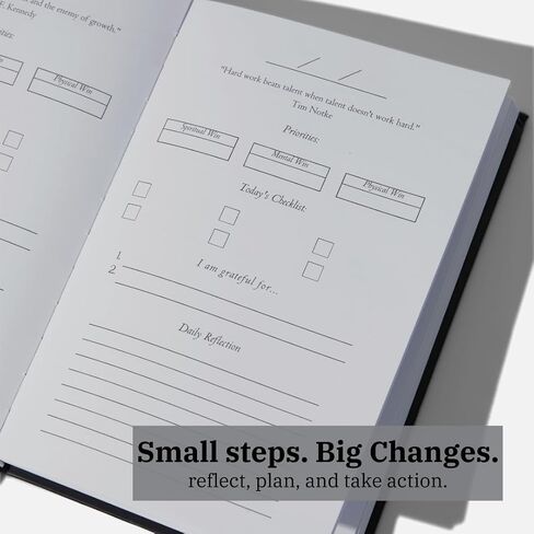 Self Improvement Journal for Men & Women - Daily Planner and Habit Tracker for Productivity, Discipline, and Mental Health - 20 Week Life Planner Journal in Saudi Arabia