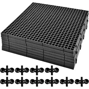 8PCS Aquarium Fish Tank Divider, Fish Tank Divider, 11.8x11.8“ Aquarium Filter Bottom Divider Partition Separator with 10PCS Sucker Clips