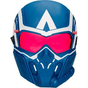Marvel Studios Captain America Brave New World Flight Vision Mask, Roleplay Toy, Super Hero Toys for Kids 5 and Up