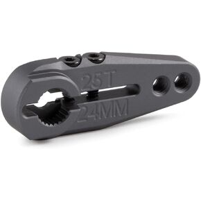 RC Clamping 25T Servo Horn 20mm 24mm 7075 Aluminum for Protek Savox Servo 1/10 Arrma Buggy Granite Raider VPS02412 Electric Car/Truck Option Parts (25T 24mm 1pc)