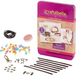 – Boho Baubles Creation Kit – Bracelet Making Kit – 101pc Jewelry Set with Beads – DIY Jewelry Kits for Kids Aged 8 Years +