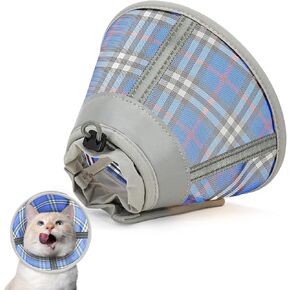 Cat Cone Collar Soft, Cat Recovery Collar for Large Medium Small Cats Kittens, Cat Cone Alternative After Surgery