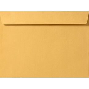 LUXPaper 10 x 13 Booklet Envelopes | Brown Kraft | 28lb. Text | 50 Qty