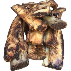 K9 Connoisseur Single Ingredient Dog Bones Made in USA - 8 to 10 Inch Long All Natural Meaty Rib Marrow Filled Bone Chew Treat Best for Medium Breed Dogs Best Upto 50 Pounds 8 Pack
