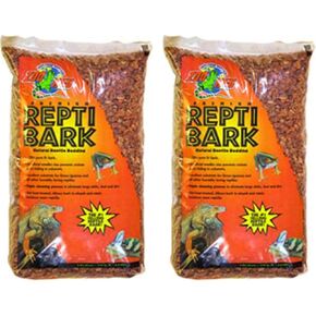 2-PACK Reptile Bark Fir Bedding, 4 Quarts