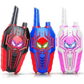 Cool Walkie Talkies for Boys Kids: Gifts Toys for 3 4 5 6 7 8 Year Old Boys Ages 5-7 Kids Walkie Talkies 2 Pack Outdoor Hiking Camping 2 Way Radio Toy Age 3-8 Year Old Boy Girl Birthday Gifts