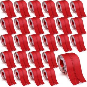 Tigeen 12 Roll Heavy Duty Zipper for Dust Barriers 7 ft x 3 Inch Self Adhesive Construction Zipper Door for Greenhouse Tent Accessories