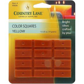 Country Lane Candle Dye - Yellow, 0.5 oz