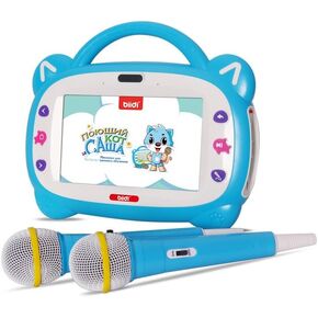 7-inch Kids Tablet with 32 GB ROM for Kids 3-12 Years Old, Educational Tablet for Kids with Cartoons and Karaoke (Blue)