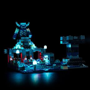 LED Light Kit Compatible with Lego Minecraft The Deep Dark Battle 21246 (NO Model, Only Light kit), Light Compatible with Lego 21246 Deep Dark Battle Warden for Fans-NO LEGO's with Light Kit