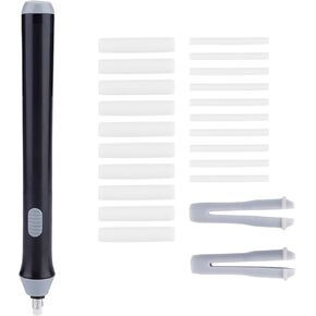 Electric Eraser, Electric Eraser for Drawing, Electric Erasers with 22PCS Eraser Filler for Daily Writing Drawing Industrial Design (White) in Kuwait