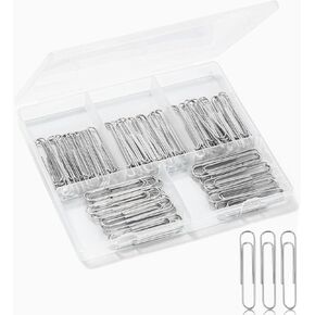 Large Paper Clips 2 Inch Paper Clip for Paper, Office Supplies,Large Jumbo,Heavy Duty, Ideal for Bookmark- Pack of 100