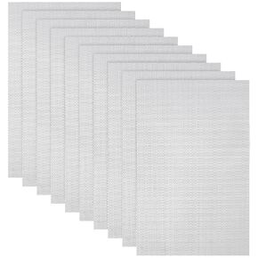 BENECREAT 10 Pcs Aluminum Wire Mesh, Aluminum Screen, 11.8x7.87Inch White Sculpting Wire Mesh for Sculpting Clay, DIY Projects, Partitions, Jewelry, Masks, Home Decor Art