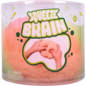 Large Brain Squishy Squeeze Ball, Stress Relief Fidget Toy, Gag Gift, Ideal for ADHD, Fun Halloween Stress Ball Gift for Boys and Girls 3+