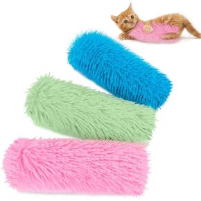 وسائد Cat Toys Cat ، 3 حزمة ألعاب Cat Catnip Interactive Cat Kicker ، Tove Cat Beading Toy ، تعزيز التمرين للقطط الداخلية
