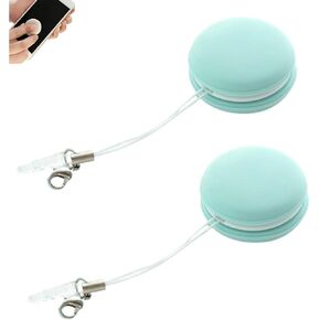 2 Pcs Fingerprint Eraser Balls, Screen Eraser Balls, Screen Cleaning Ball, Phone Screen Cleaner Portable Fingerprint Proof Screen Cleaner for Screens, Green